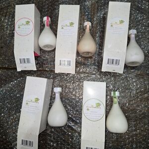Scented moisturizer body lotion 100% vegan clean formula bundle new of 5
